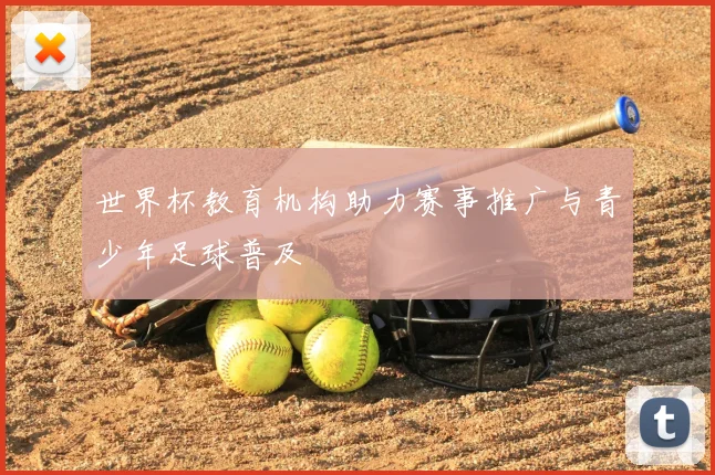 世界杯教育机构助力赛事推广与青少年足球普及