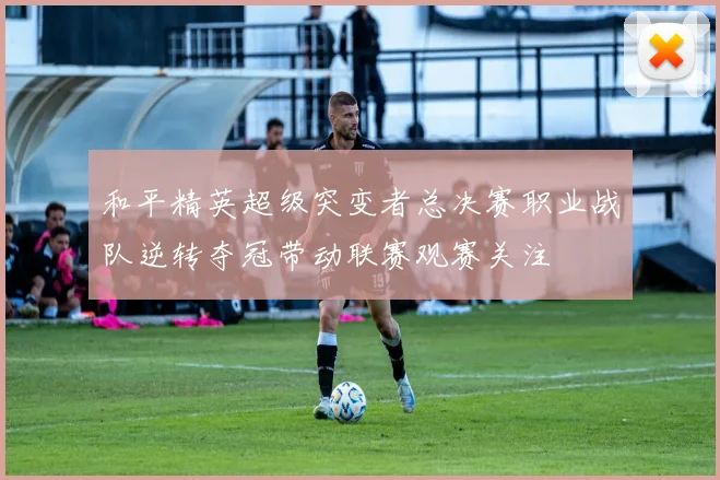 和平精英超级突变者总决赛职业战队逆转夺冠带动联赛观赛关注