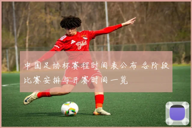 中国足协杯赛程时间表公布 各阶段比赛安排与开赛时间一览